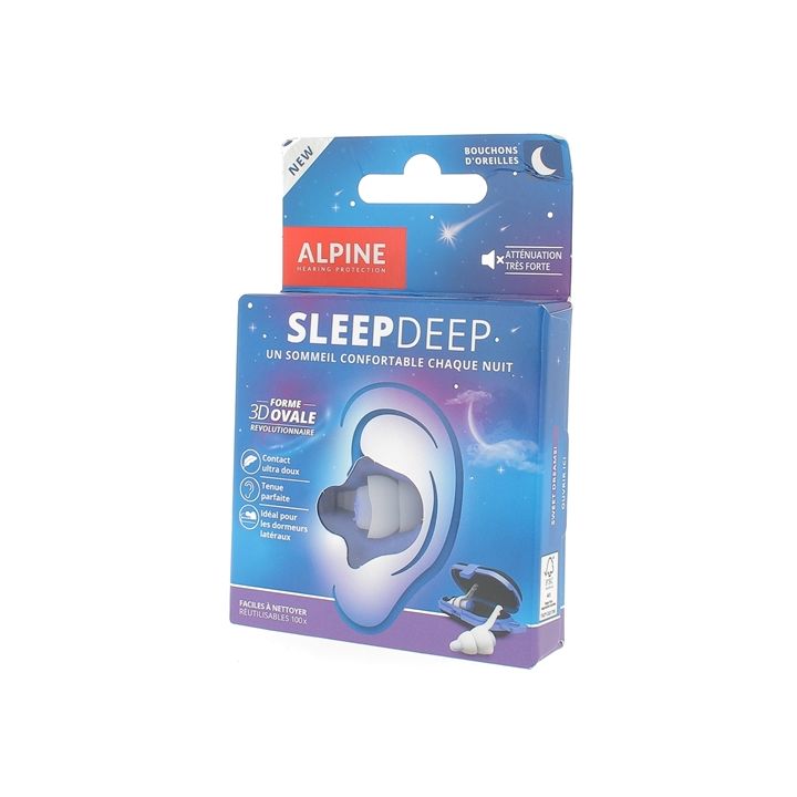 Schlafdeep Alpine Ohrstöpsel - 1 Paar