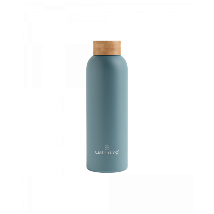 Thermo-Inox-Flasche in Türkis Waterdrop - eine 600ml Flasche