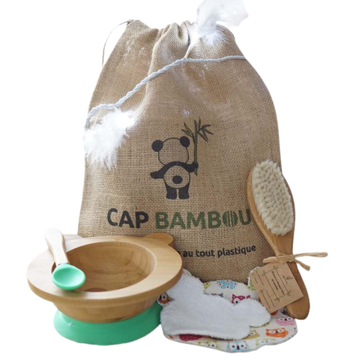 Box Baby Cap Bambou - Set aus 3 Produkten