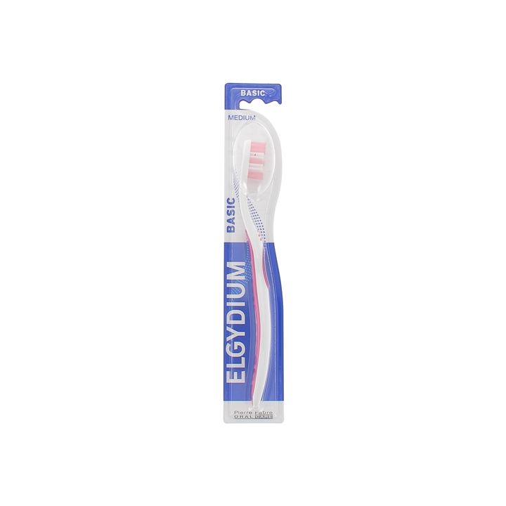 Zahnbürste Basic Medium Elgydium - eine Zahnbürste