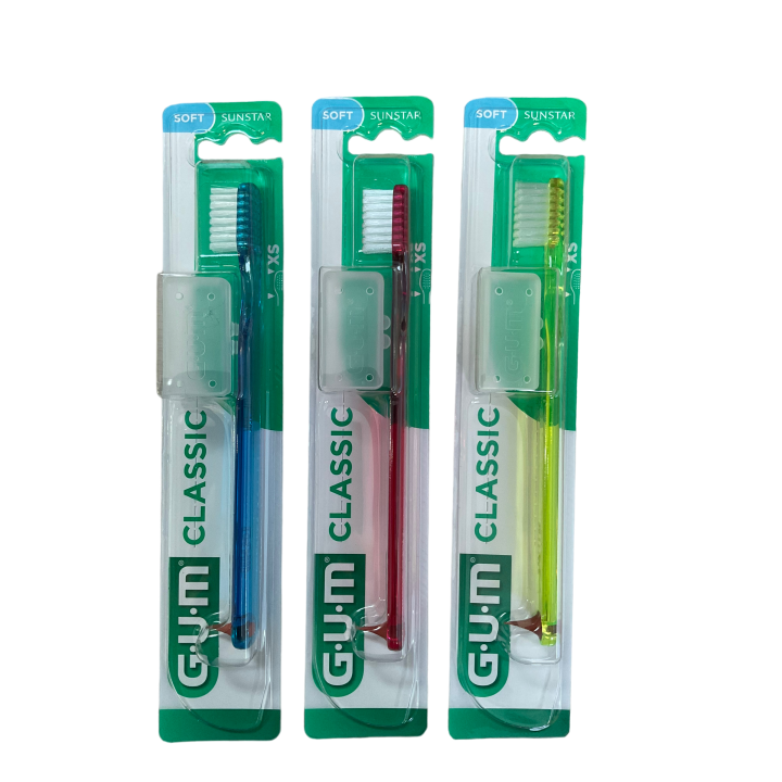 Zahnbürste Classic 407 weich GUM - eine Zahnbürste