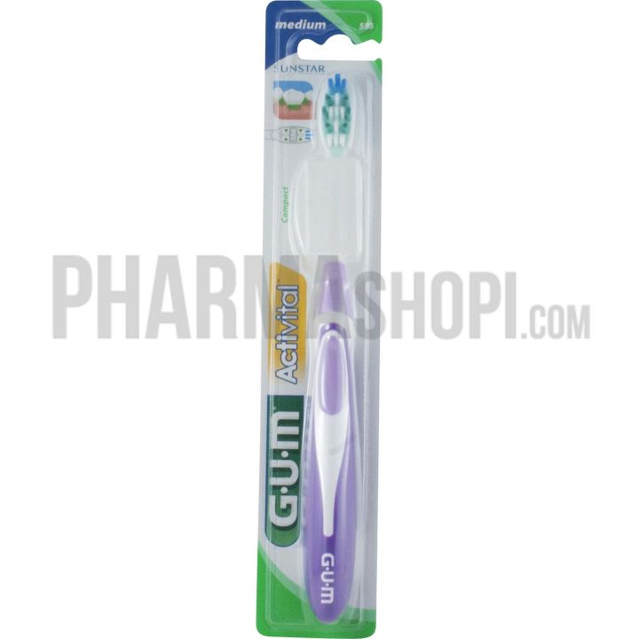 Aktivital Medium Zahnbürste GUM - eine Zahnbürste