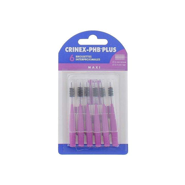 Maxi Interdentalbürsten phb plus Crinex - 6 Bürsten