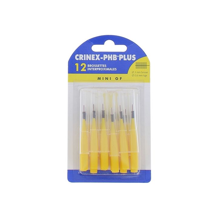 Mini-Interdentalbürsten gf phb plus Crinex - 12 Bürsten