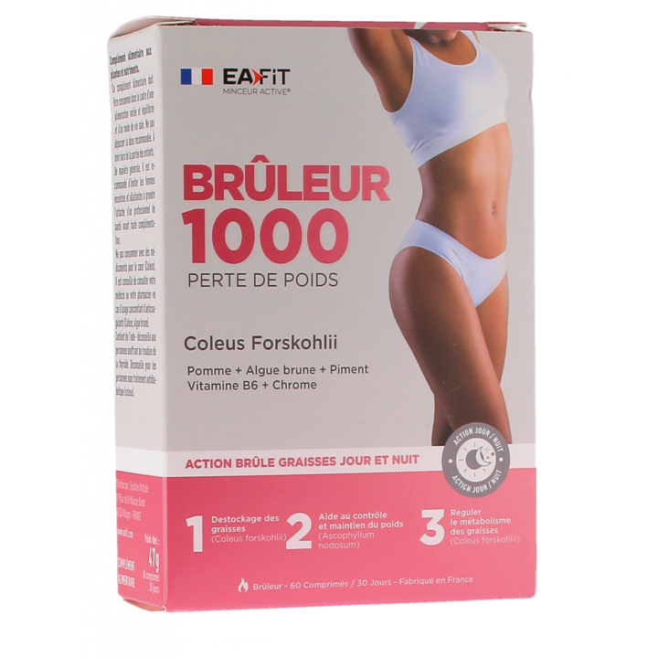 Eafit 1000 Gewichtsverlust Burner - Packung mit 60 Tabletten