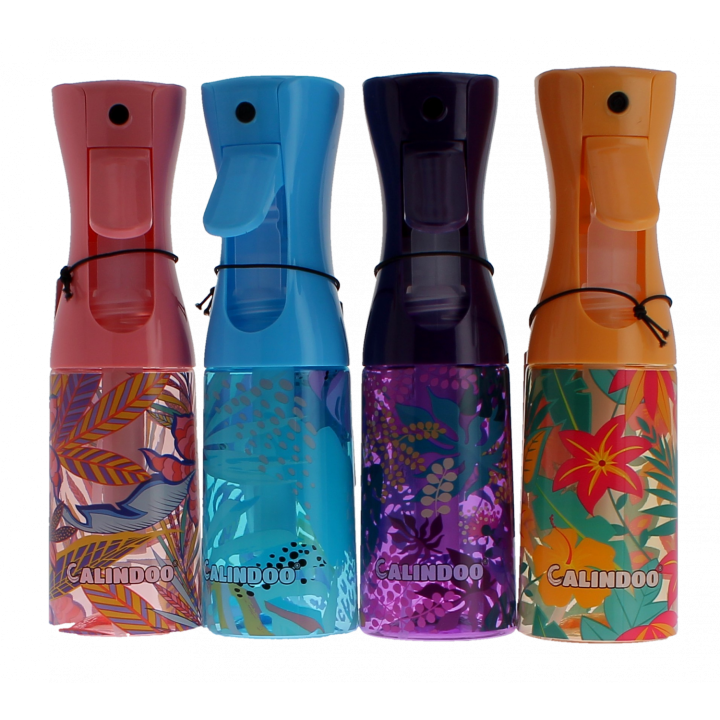 Wiederaufladbarer Wasserzerstäuber mit Mustern Calindoo - 200ml Zerstäuber