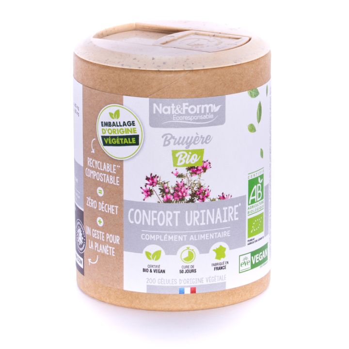 Bio-Heide Ecoresponsable Nat&Form - Dose von 200 Kapseln