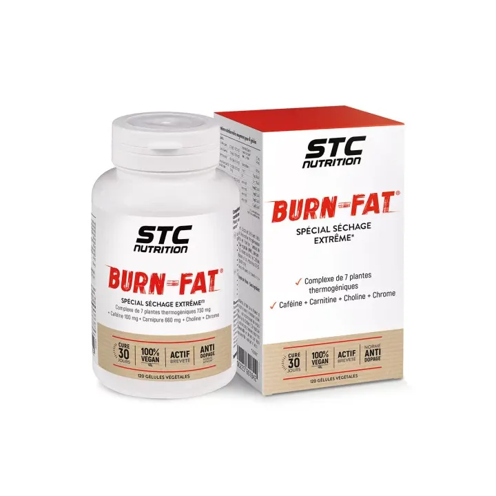 Burn Fat STC Nutrition - Dose von 120 Kapseln