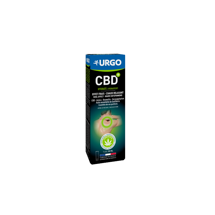 CBD+ Massagecreme Urgo - Tube mit 50ml
