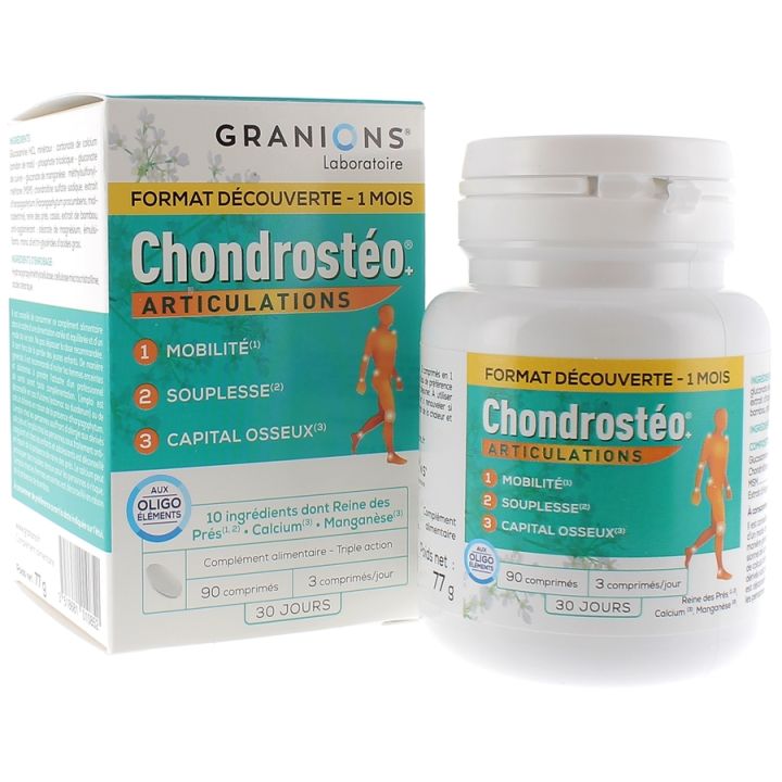 Chondrostéo Granions - Packung mit 90 Tabletten