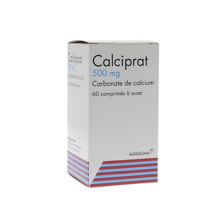 Calciprat 500 mg Lutschtabletten - Packung mit 60 Tabletten