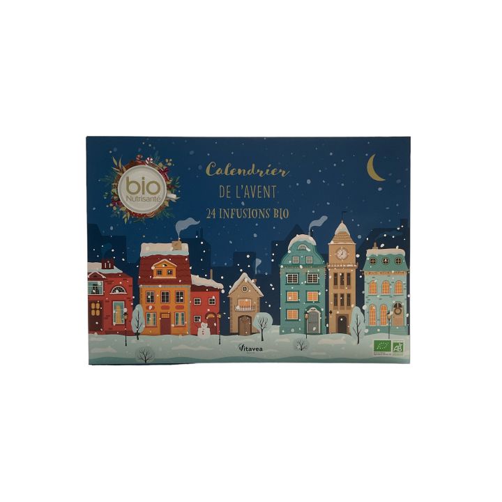 Nutrisanté Adventskalender - ein Kalender mit 24 Beuteln