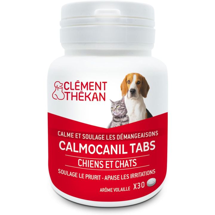 Calmocanil-Tabletten Juckreiz für Hunde und Katzen Clément Thékan - Dose mit 30 Tabletten