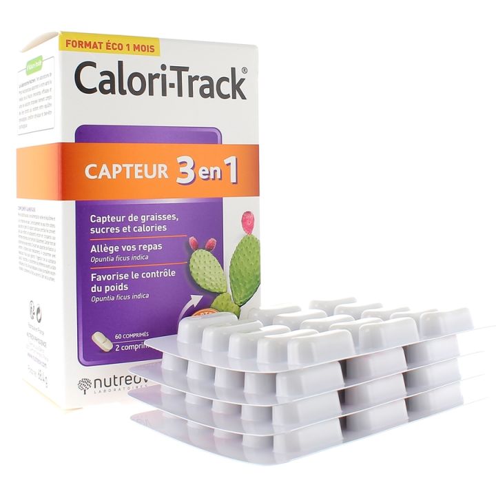 Calori-Track Nutreov - 60 Tabletten Box