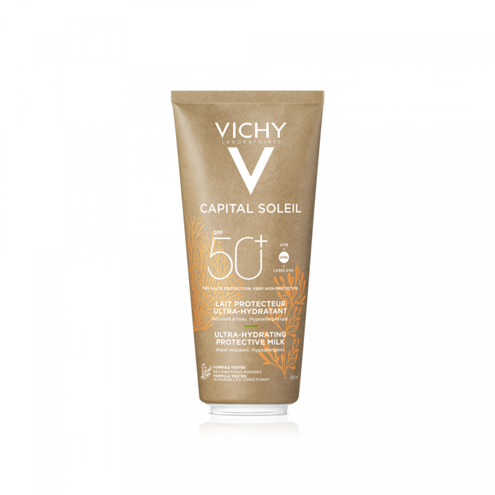 Capital Soleil Eco-Design Sonnenmilch SPF50+ Vichy - Tube mit 200 ml
