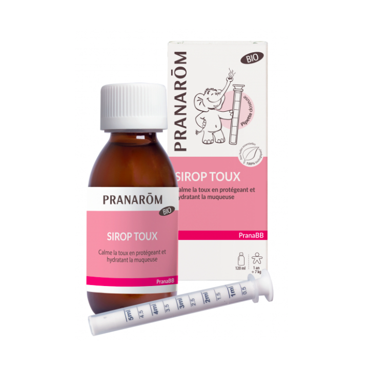 PranaBB Bio Hustensirup Pranarôm - Flasche mit 120 ml
