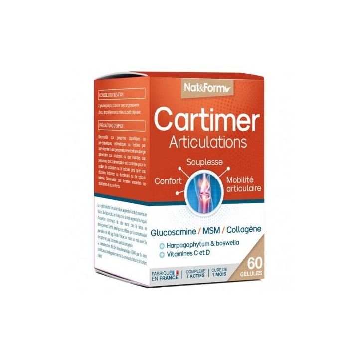 Cartimer Gelenk Nat&Form - Dose mit 60 Kapseln