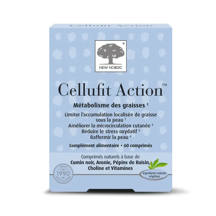 Cellufit Stoffwechsel von Fetten New Nordic - Packung mit 60 Tabletten