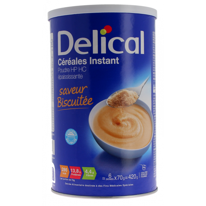 Instant-Cerealien mit Keks-Geschmack Delical - 420g Glas