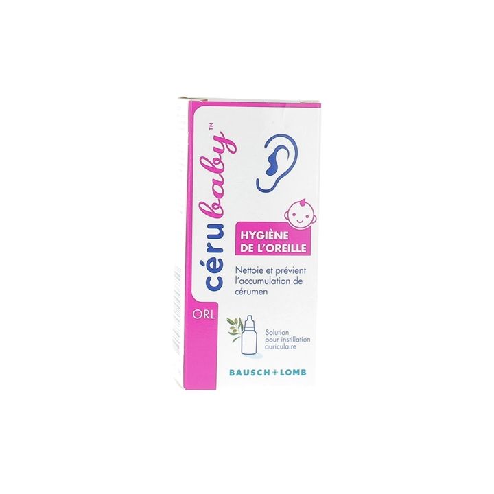 Cerubaby Ohrentropfen für Babys Bausch Lomb - Flasche mit 15 ml