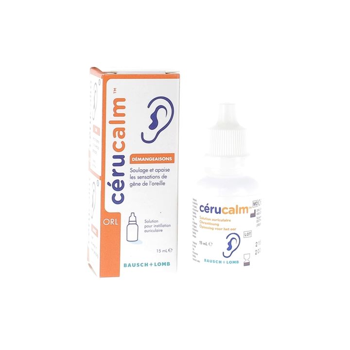 Cerucalm Ohrlösung Juckreiz Bausch Lomb - Flasche 15 ml