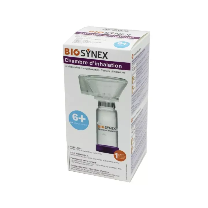 Inhalationsraum ab 6 Jahren Biosynex - Box mit einer Kammer und Maske