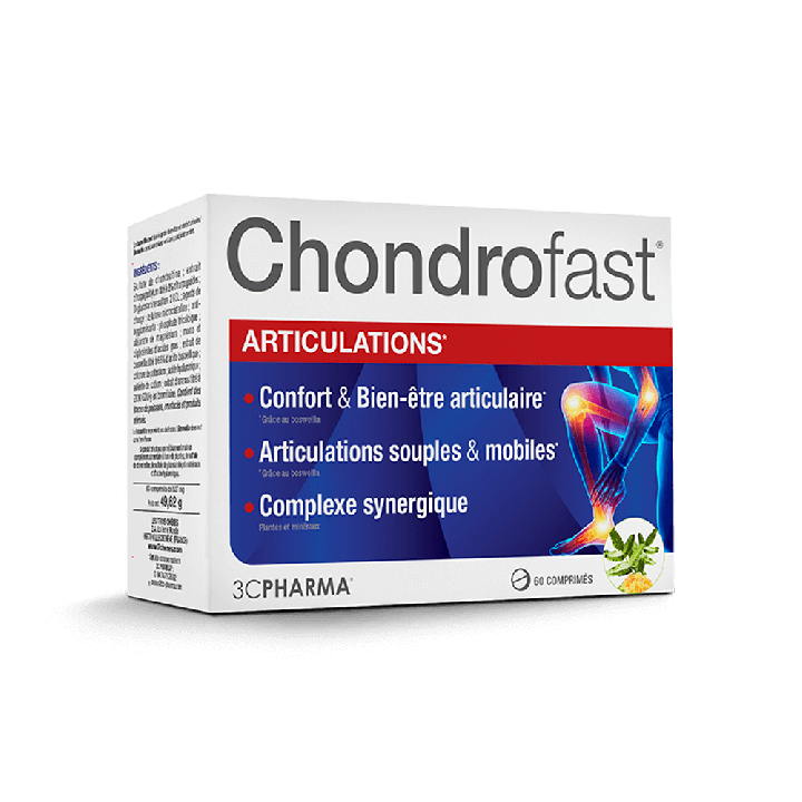 Chondrofast Gelenke 3C Pharma - Packung mit 60 Tabletten