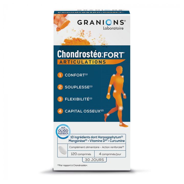 Chondrostéo Fort Gelenke Laboratoire Granions - Packung mit 120 Tabletten