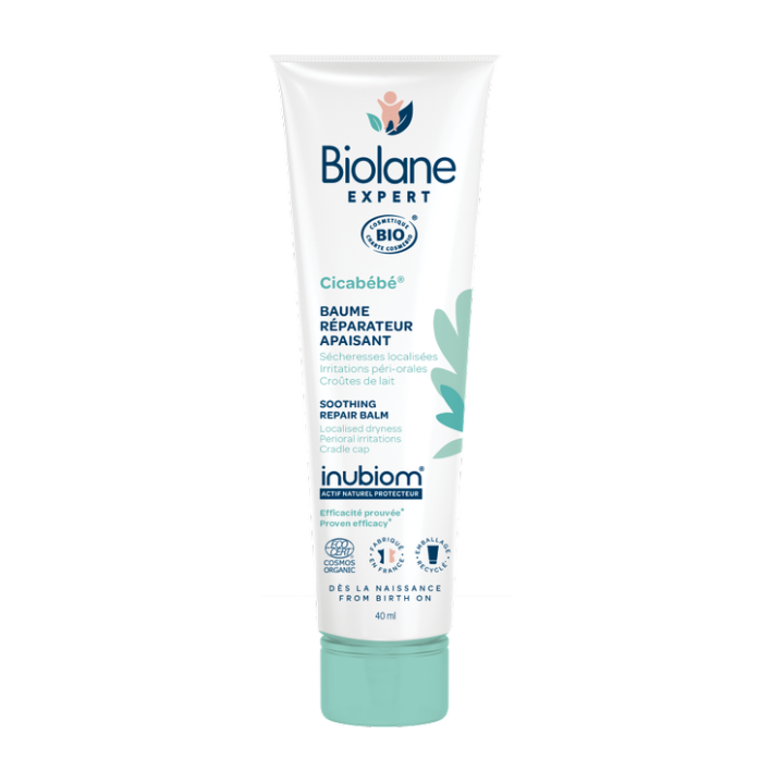 Cicabébé Bio Reparatur- und Beruhigungsbalsam Biolane Expert - 40ml Tube