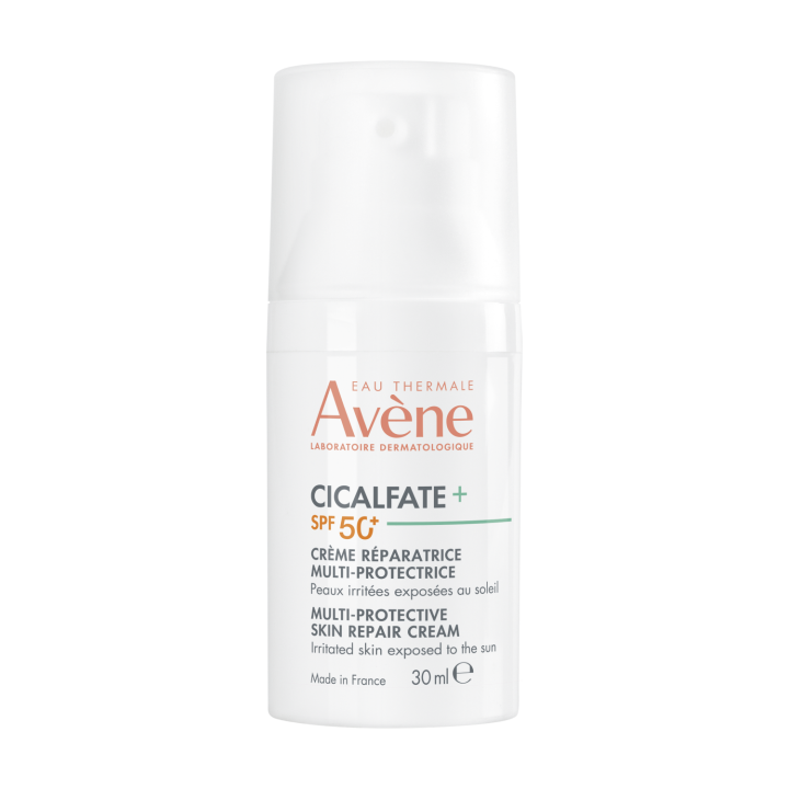 Cicalfate + Reparierende multiprotektive Creme SPF50+ Avène - Pumpflasche mit 30 ml