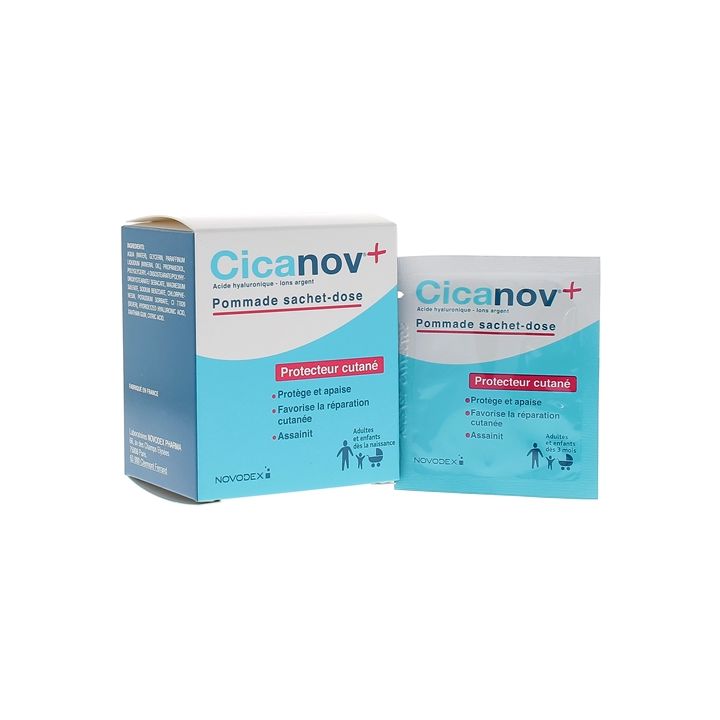 Cicanov+ Hautschutzsalbe - 9 Beutel mit 2g Dosen