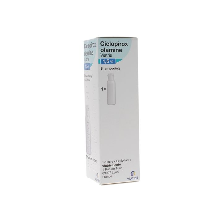 Ciclopirox Olamine Viatris 1,5% Shampoo - Flasche mit 100ml