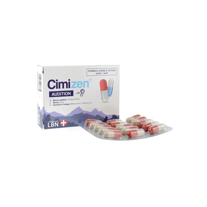 Cimizen Audition Tag & Nacht Labor LBN - Packung mit 60 Kapseln