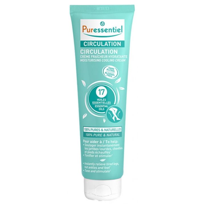 Circulation Creme Fraiche Hydratante Puressentiel - Tube von 100 ml