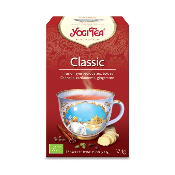 Classic BIO Yogi Tea - 17 Teebeutel Box