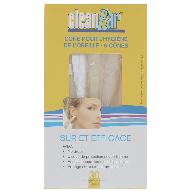 Cleanear Cone für Ohrenhygiene - Packung mit 6 Kegeln