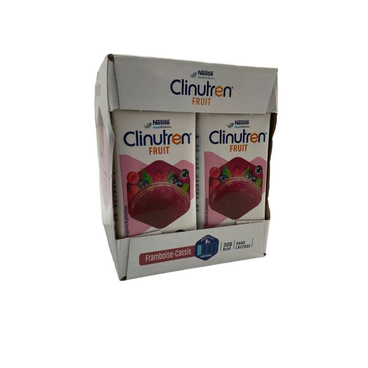 Clinutren Fruchtgeschmack Himbeere Johannisbeere - 4 Packungen à 200 ml