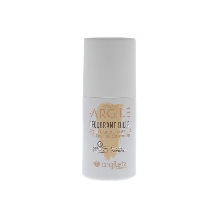 Herz aus Ton Deodorant Roll-On Argiletz - 50 ml