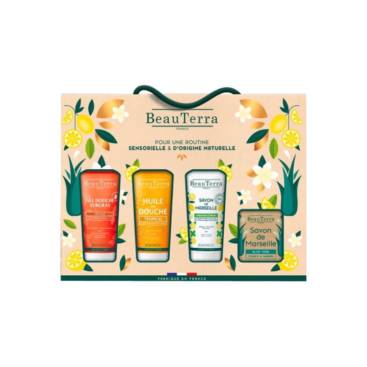 Geschenkset Beauterra - Tasche mit 4 Produkten