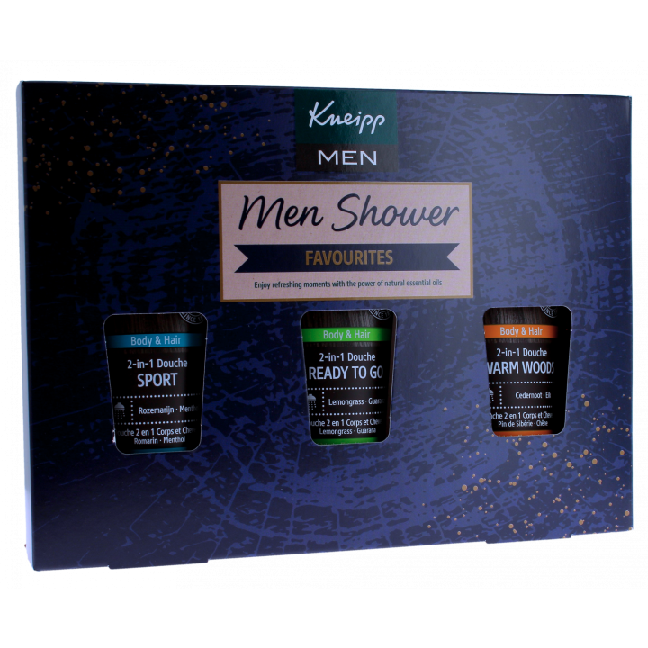 Kneipp Herren Duschfavoriten Set - Set mit 3 Produkten