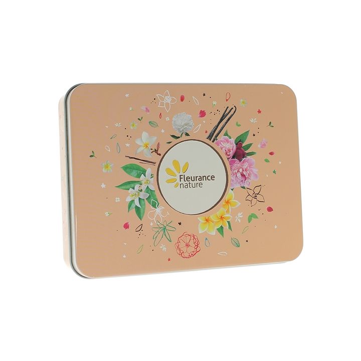Bio-Handcreme-Set Florale Flucht Fleurance Natur - 4 Tuben à 30 ml
