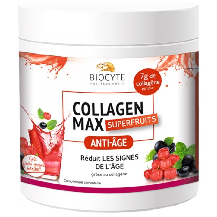 Collagen Max Superfruits Biocyte - 260 g Dose