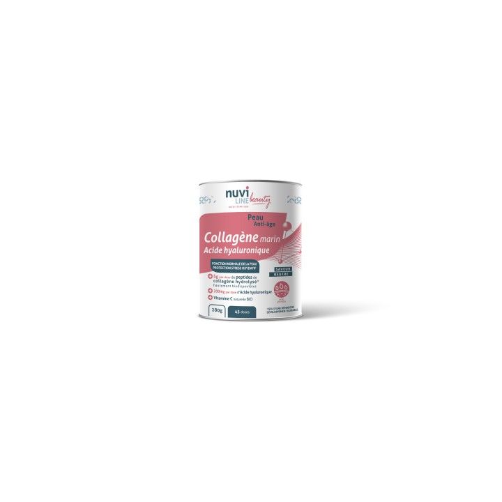 Marines Kollagen Hyaluronsäure Haut Anti-Aging Nuviline - 280g Dose