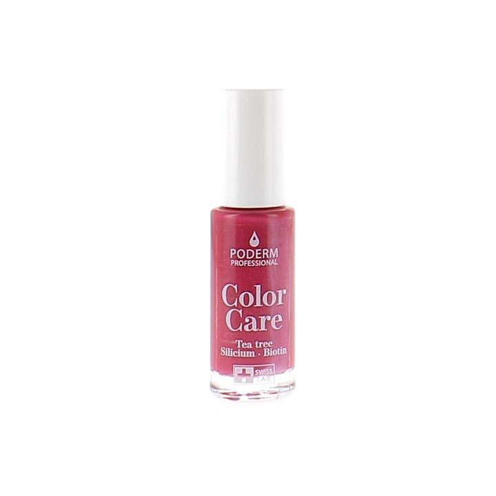 Color Care Nagellack Rot Rosa 797 Poderm - Flasche mit 8ml
