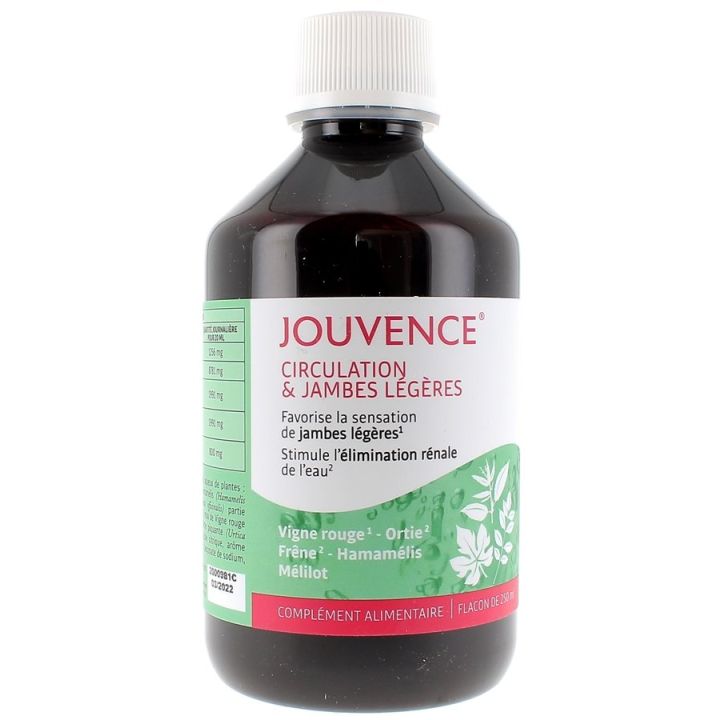 Durchblutung und leichte Beine Jouvence - Flasche mit 250 ml