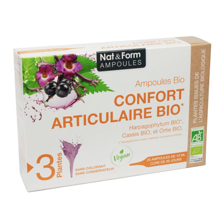 Bio Gelenkkomfort Nat&Form - Packung mit 20 Ampullen