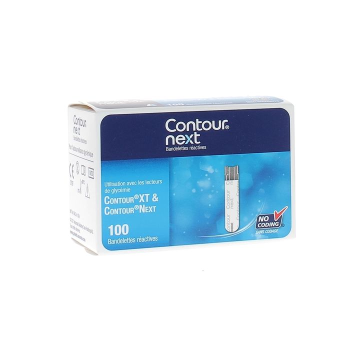 Contour Next Reagenzstreifen - Box mit 100 Streifen