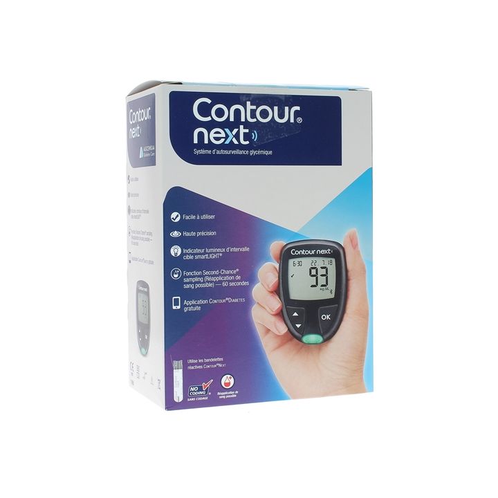 Contour Next System zur Selbstüberwachung des Blutzuckers Ascensia Diabetes Care - ein Set