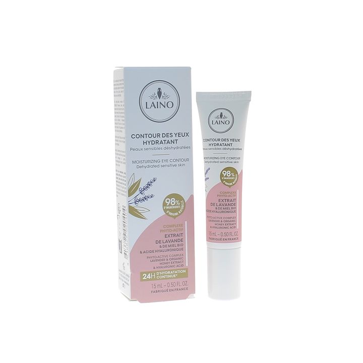 Hydratisierende Augencreme Laino - 15 ml Tube