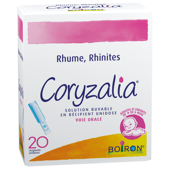 Coryzalia Erkältung, Rhinitis Boiron - 20 Einzeldosen